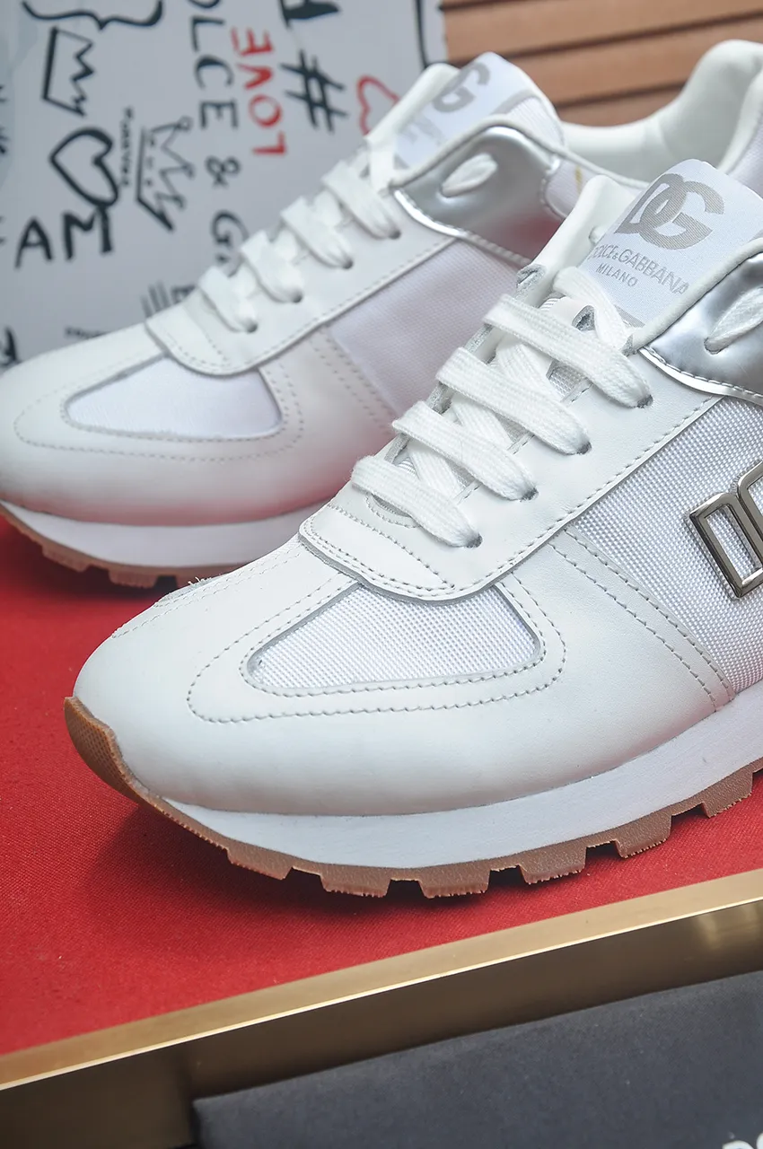 Men's shoes 💰440💶[D&G] High-end quality Product trademark: DG "Dolce & Gabbana*" low-top sneakers Product material: imported ^_^ cowhide upper, cotton silk lining, original outsole Regular size: 38-45 (customized in 45)